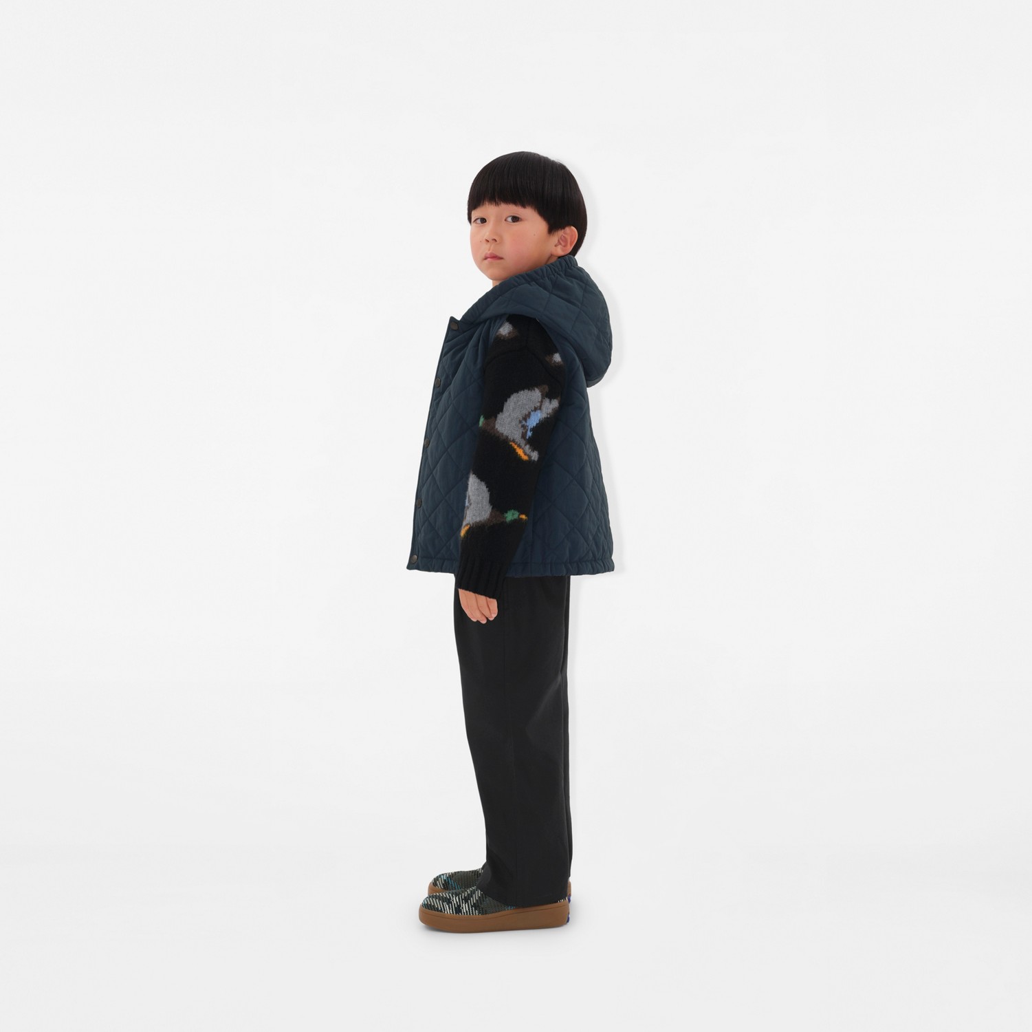 リバーシブル チェック ベスト (スナッグ) | Burberry®公式サイト リバーシブル チェック ベスト (スナッグ) | Burberry®公式サイト