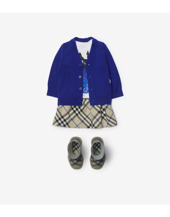 Burberry baby cardigan best sale