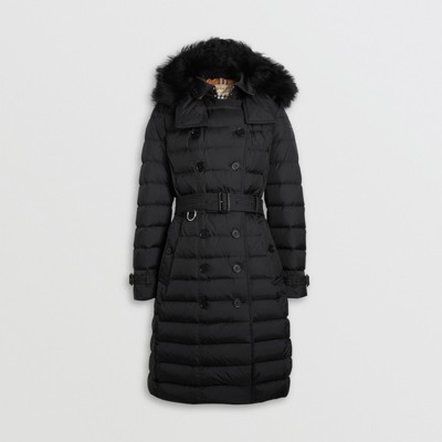 burberry down filled puffer coat
