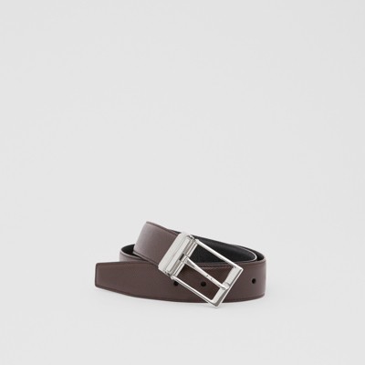 burberry grainy leather belt