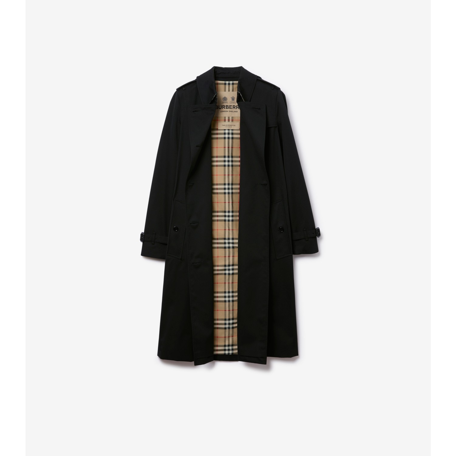 Kassér Grænseværdi nedenunder Kensington Heritage Trench Coat in Black - Women | Burberry® Official