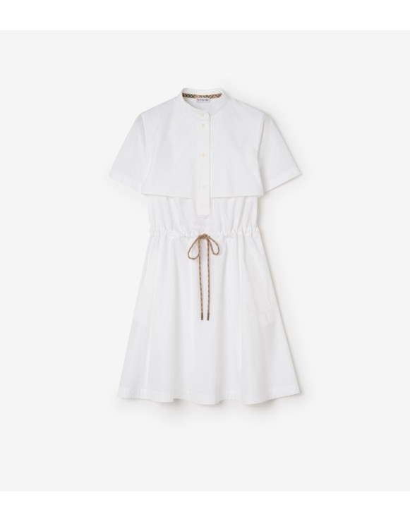 Cotton Poplin Dress