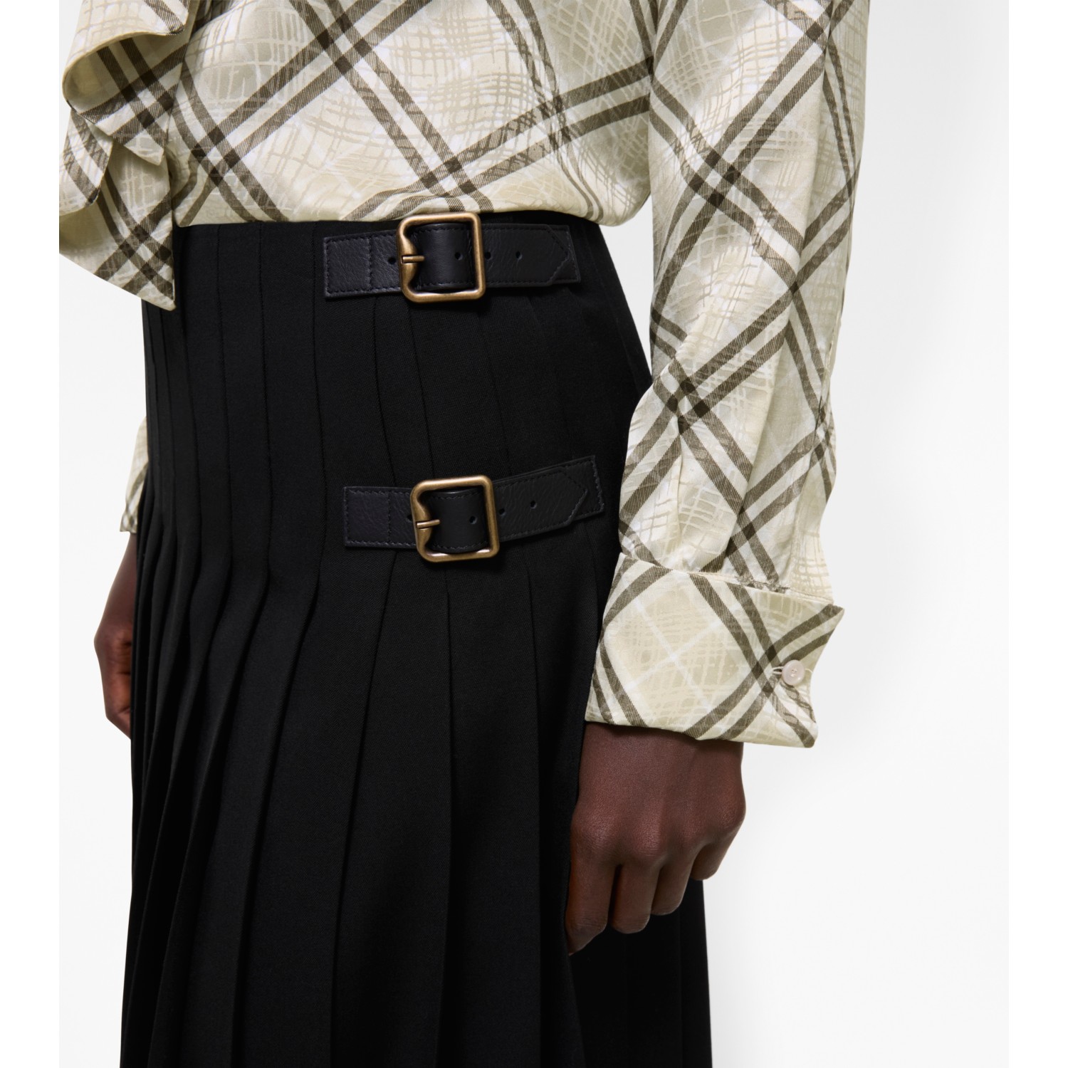 Wool Midi Kilt - thumbnail 3