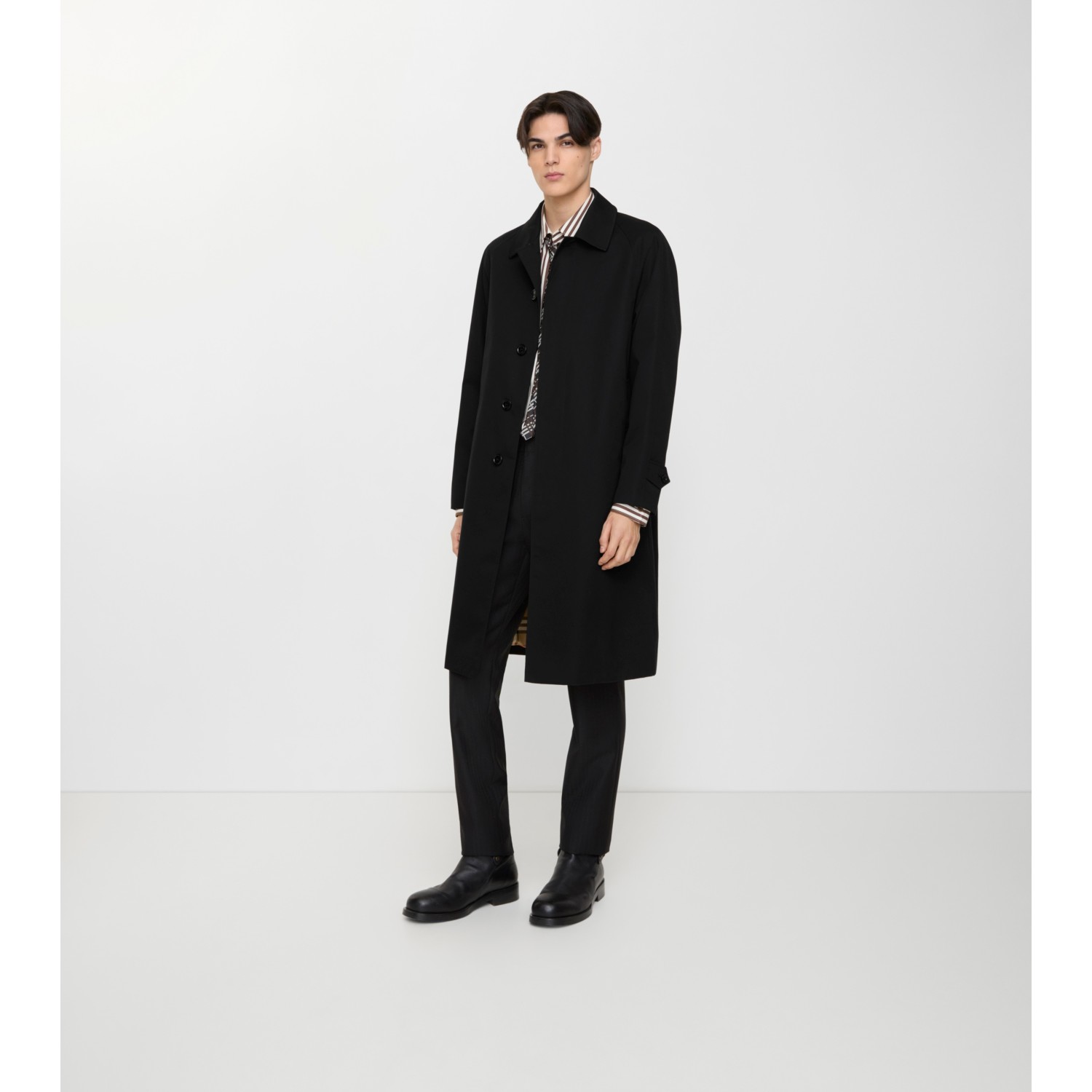 Long Camden Heritage Car Coat - thumbnail 6