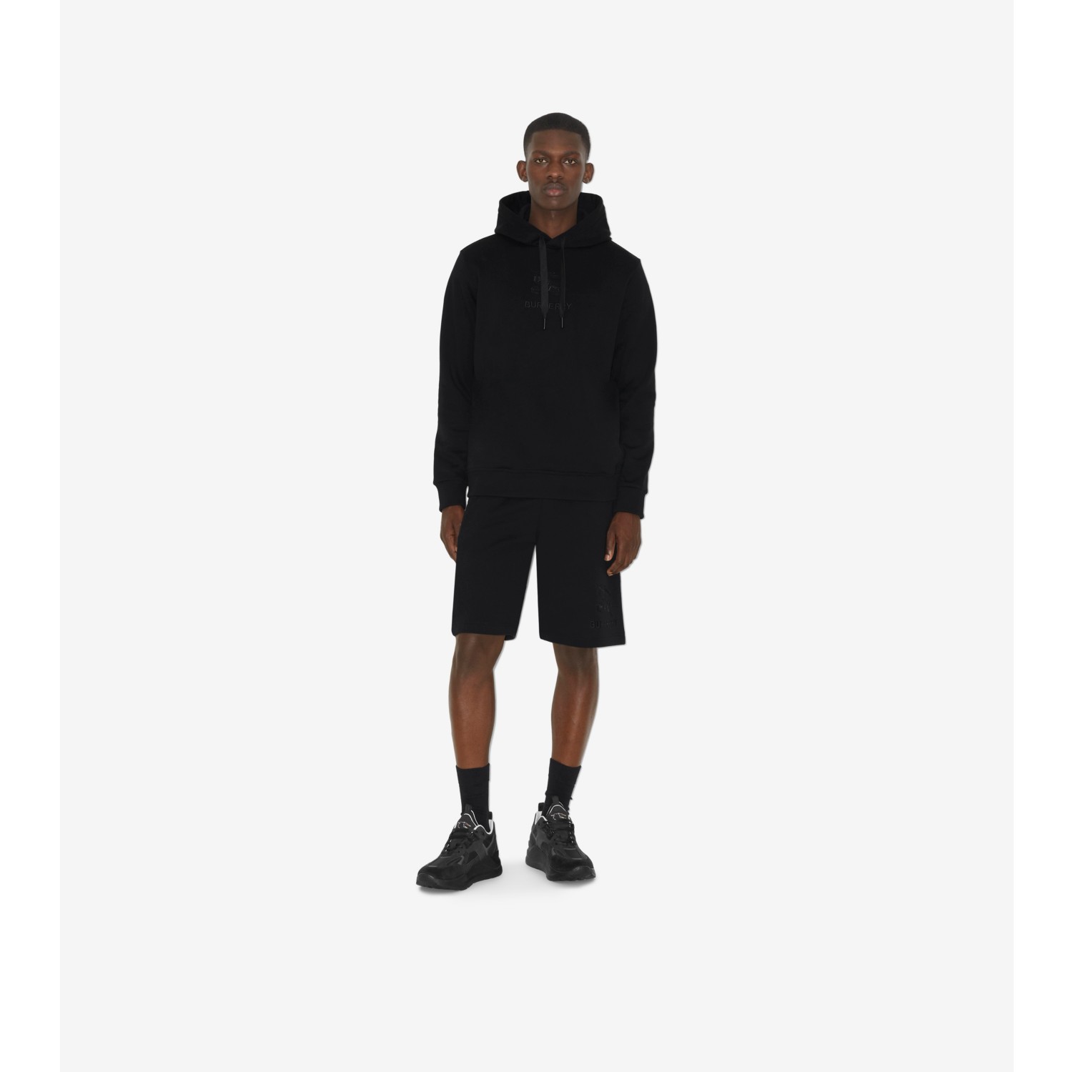 EKD Cotton Sweatshirt in Black - Men