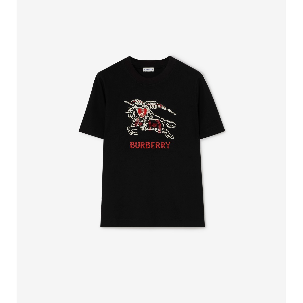  Embroidered Heart Knight T-shirt