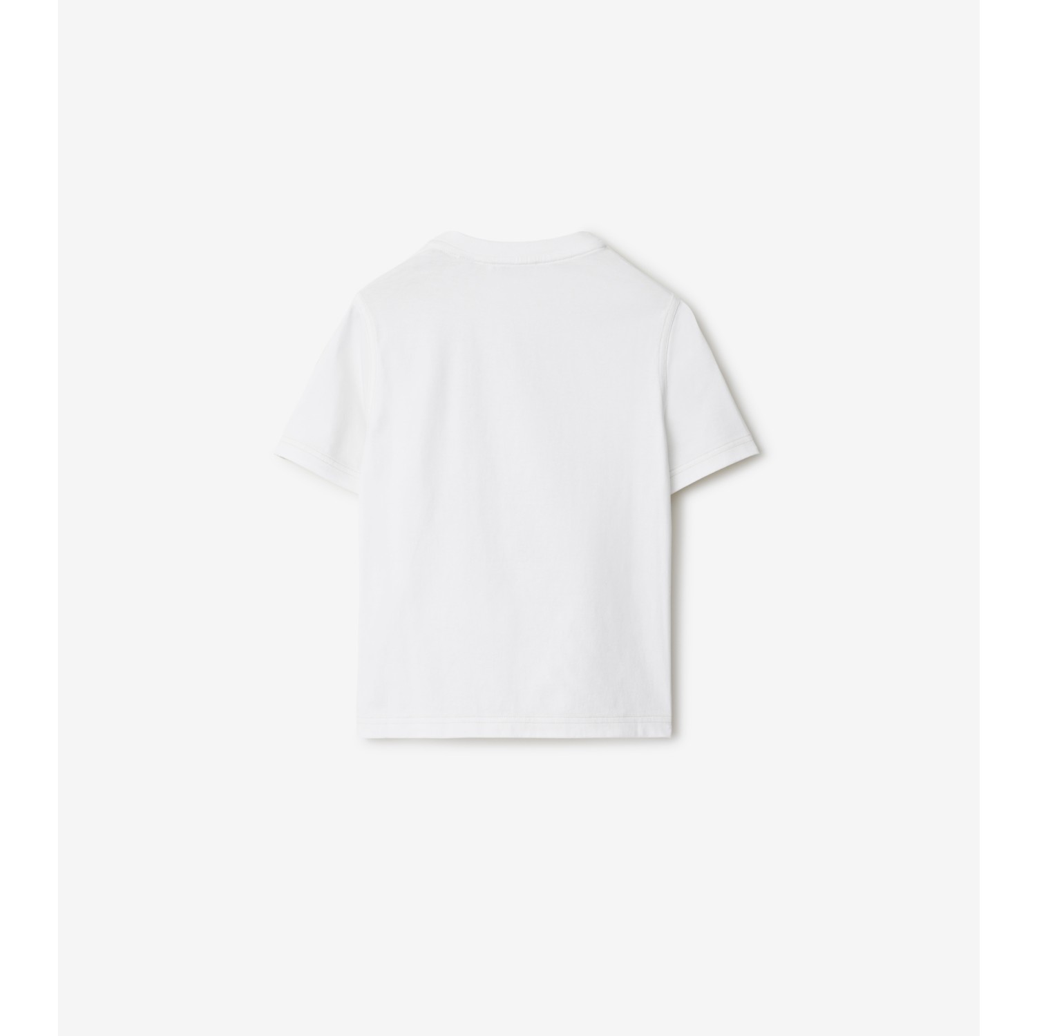 Foxglove Cotton T-shirt in Calico | Burberry® Official