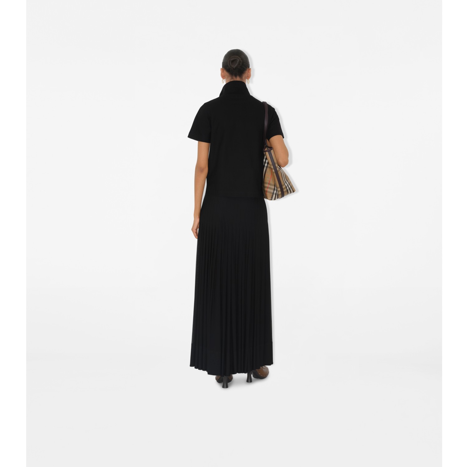 BURBERRY London Englandブラック ポロシャツ レディース バーバリー ロンドン BURBERRY LONDON イングランド England