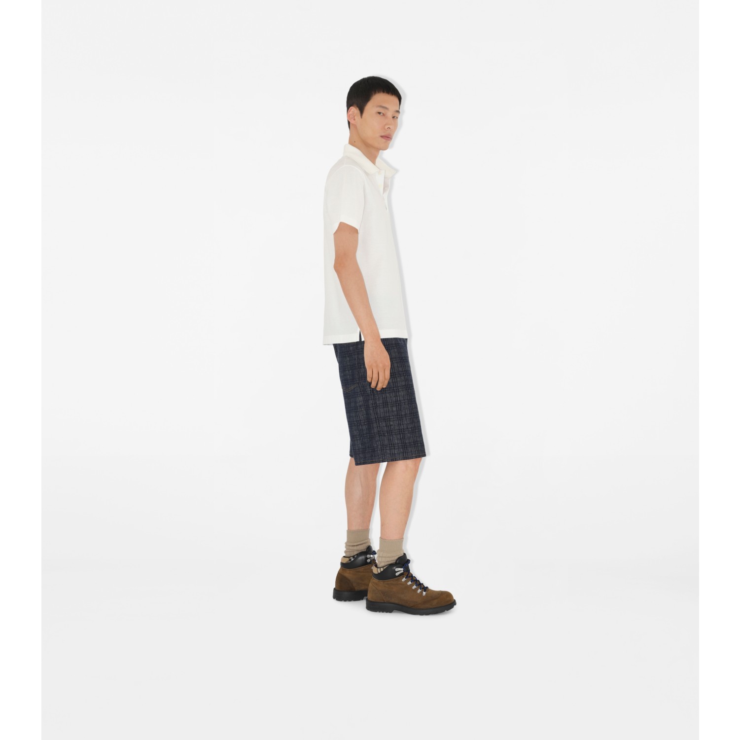 B Heart Cotton Polo Shirt
