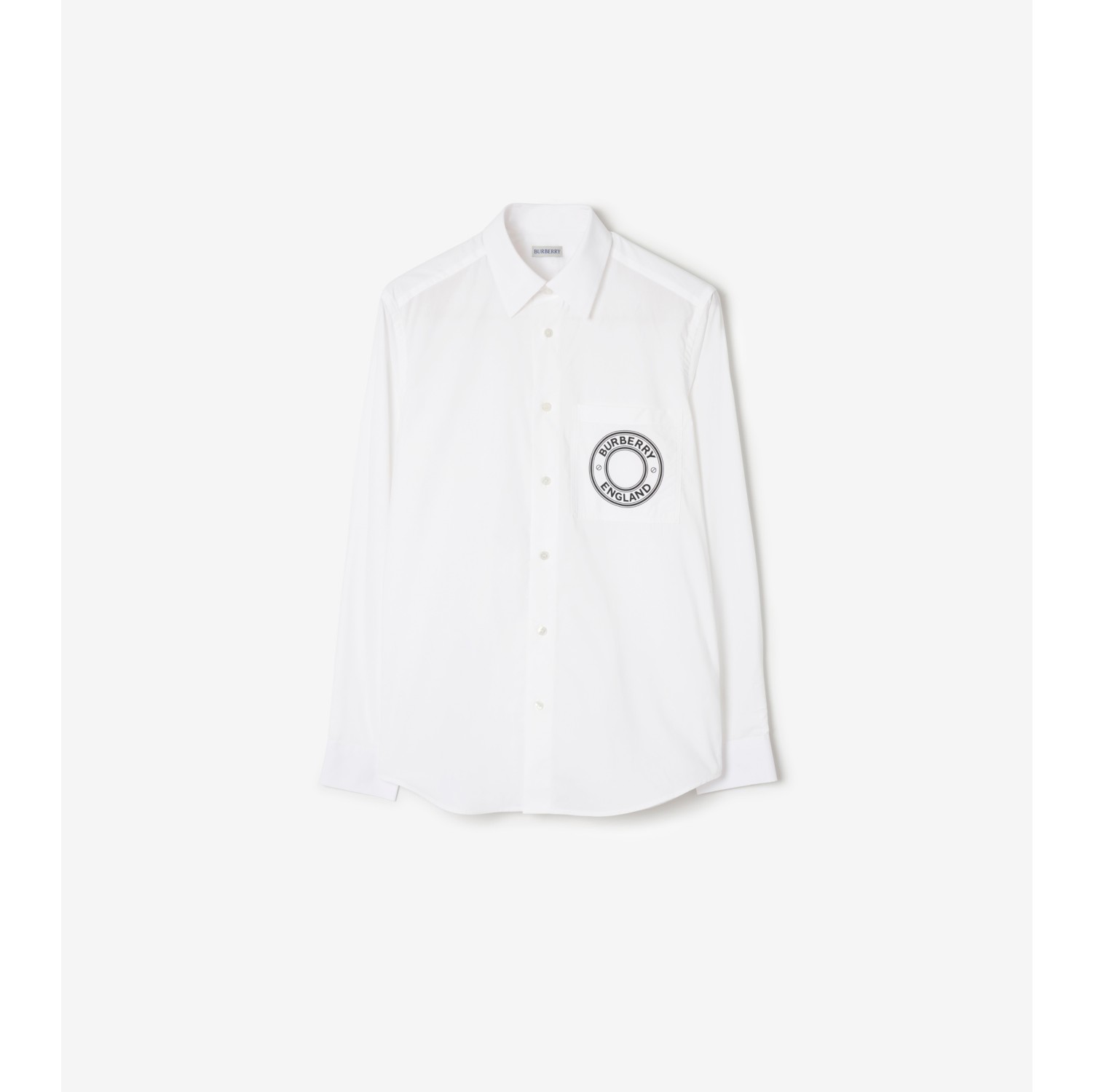 Chemise en coton à logo graphique