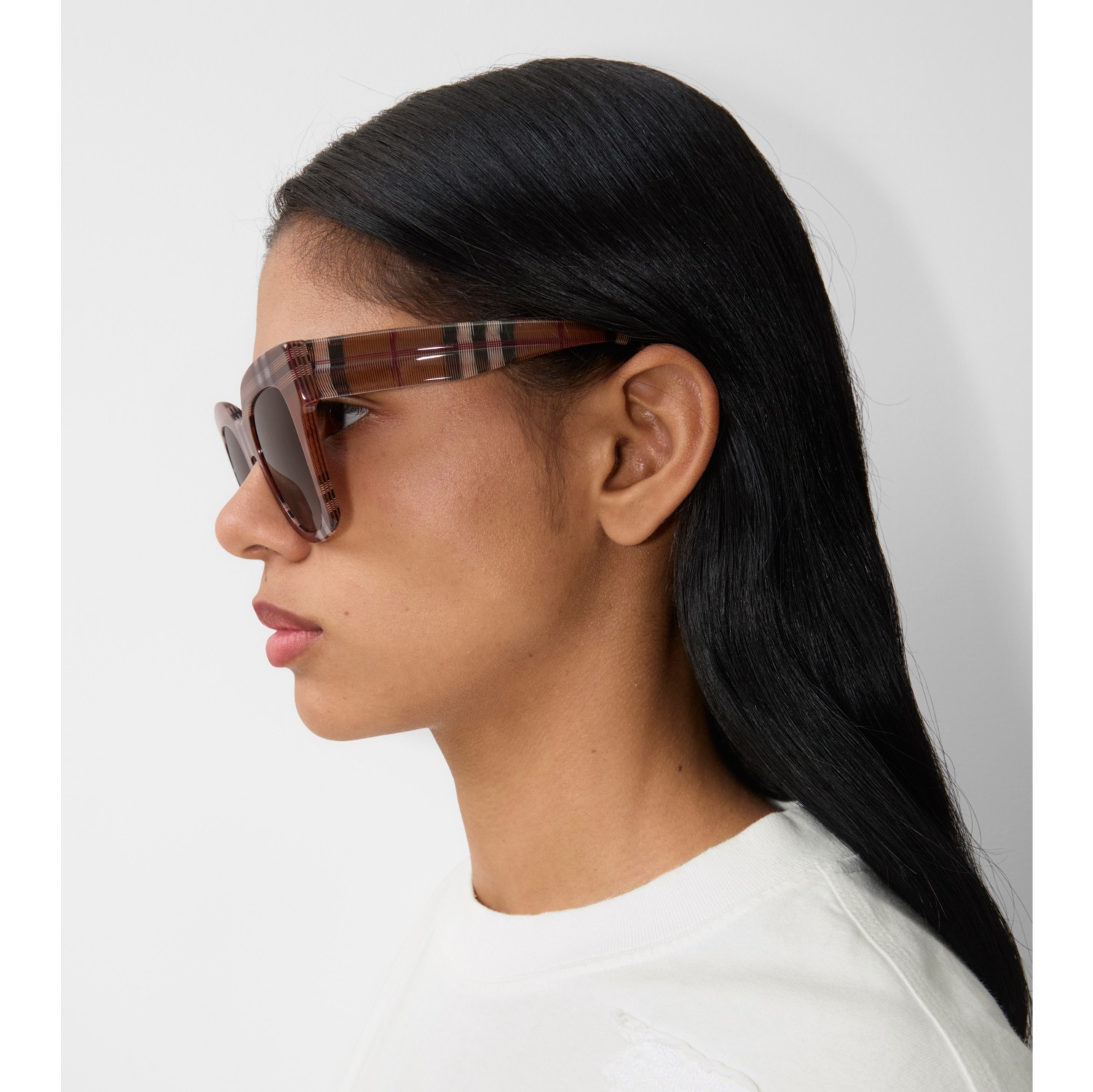 Burberry square glasses hotsell