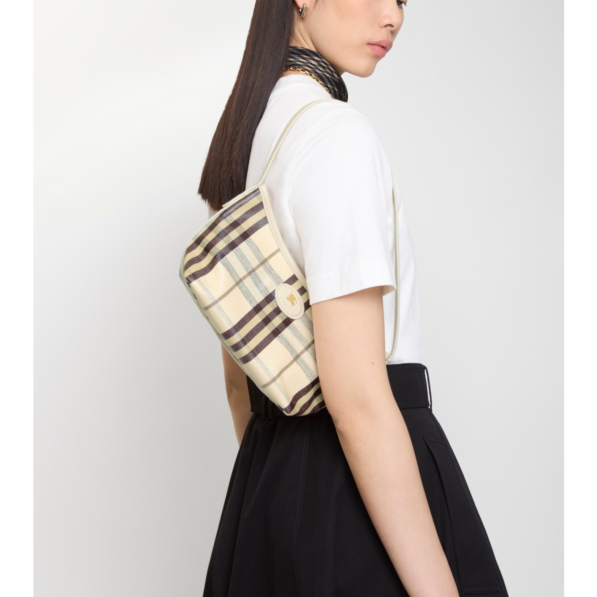  Check Mini Highlands Shoulder Bag​