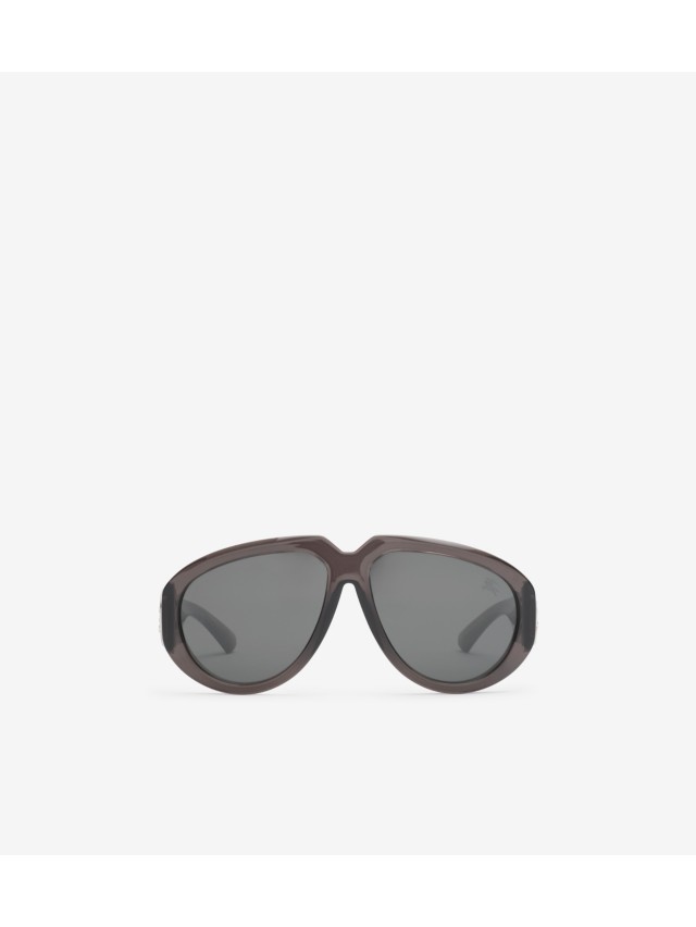 BURBERRY サングラス スクエアフレーム サングラス (ダークハバナ) | Burberry®公式サイト