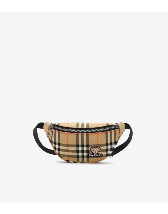 Check Belt Bag