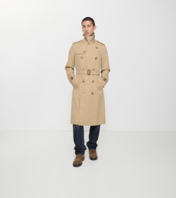 ロング ケンジントン ヘリテージ トレンチコート (ハニーベージュ