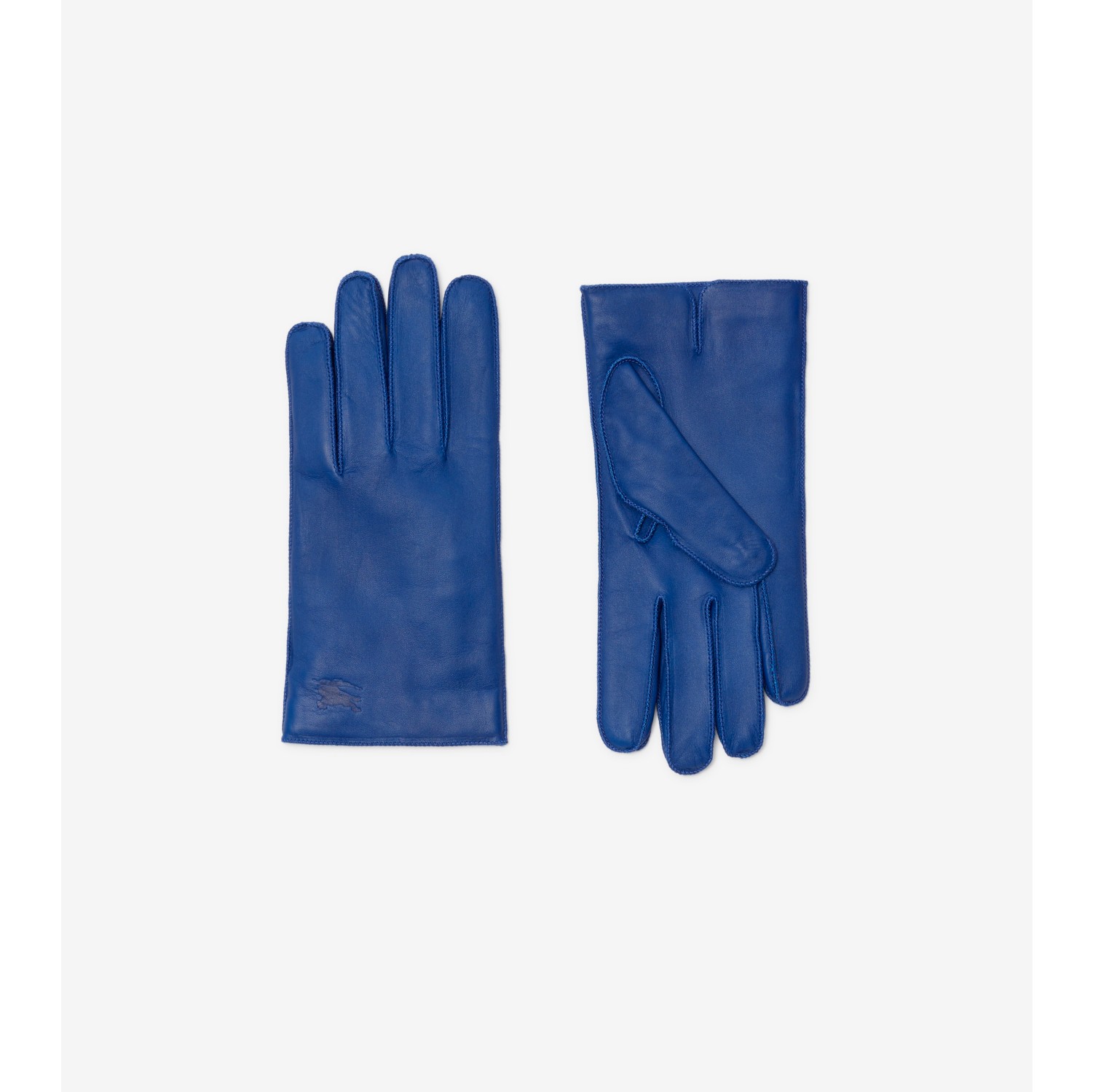 Leather Gloves in Knight Men Burberry® Official