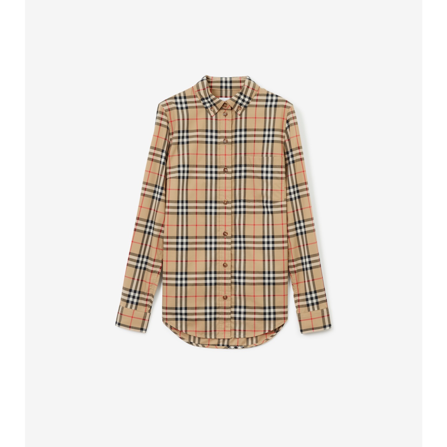 Burberry button down men's on sale shirt