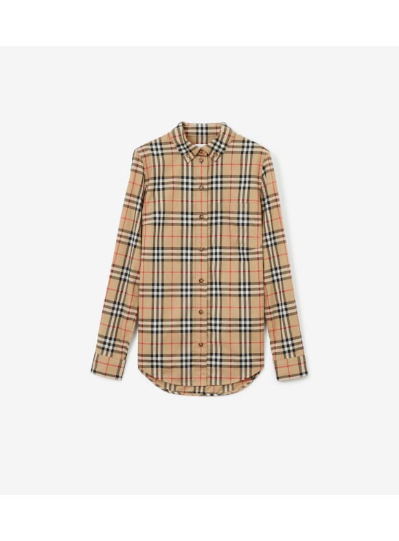 Burberry ladies hotsell shirts sale