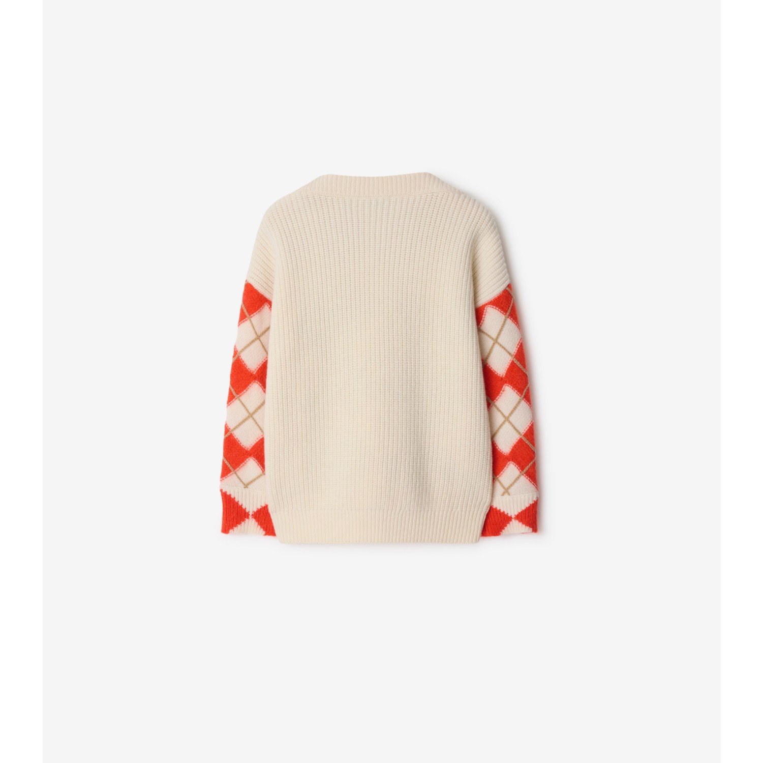 Pull en laine argyle