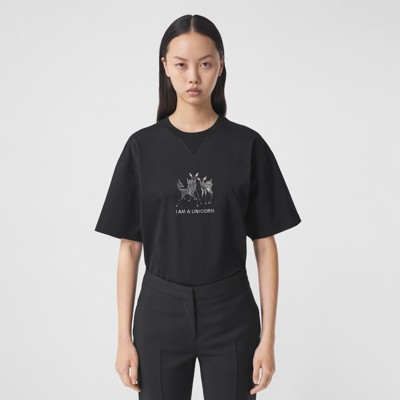 burberry embroidered tee