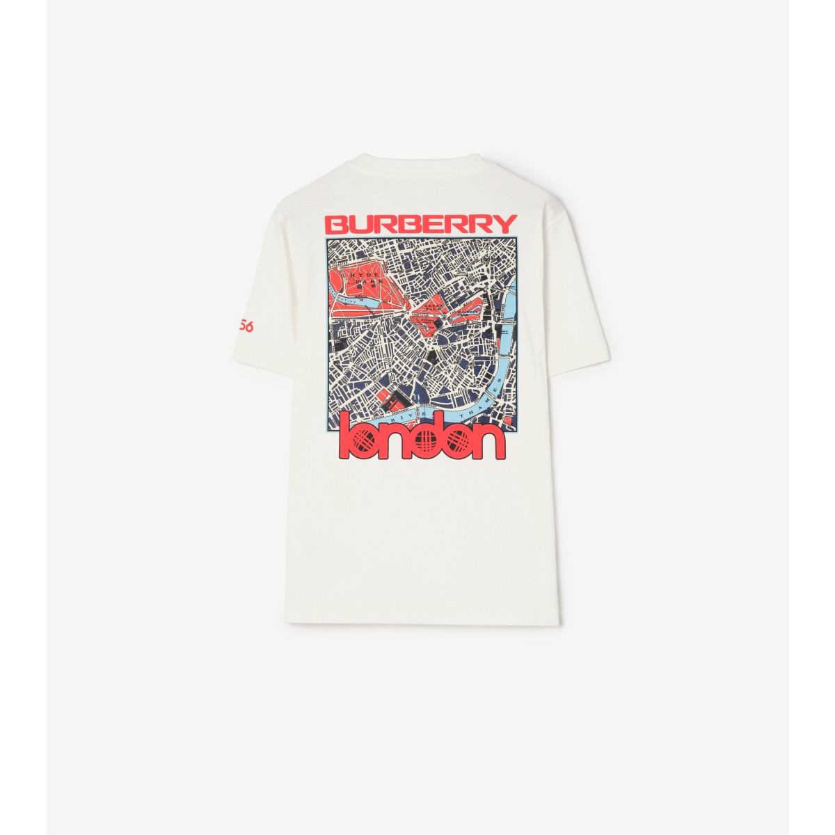  Printed London Map T-shirt
