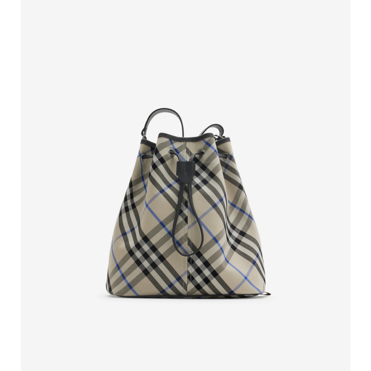 Medium Check Bucket Bag