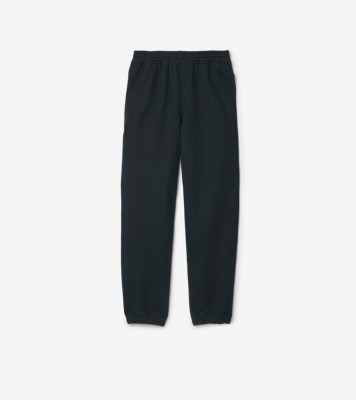 Cotton Jogging Pants in Navy - Men | Burberry® Official