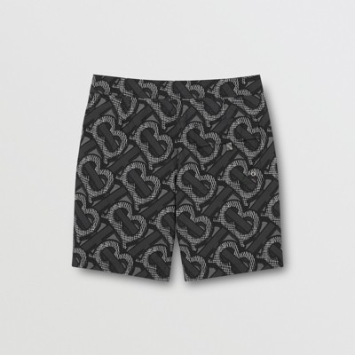 burberry monogram shorts
