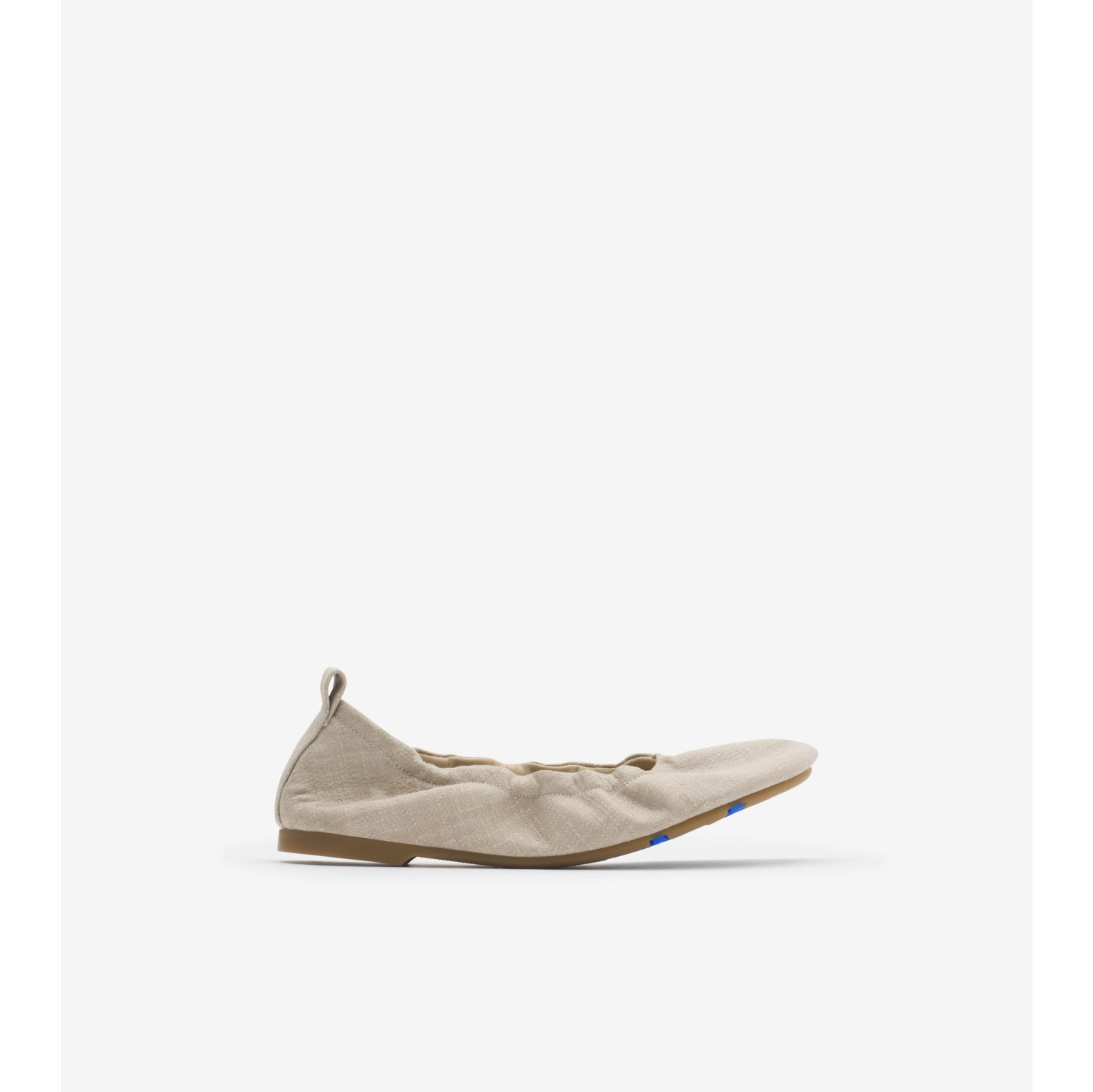 Check Denim Baby Ballerinas​