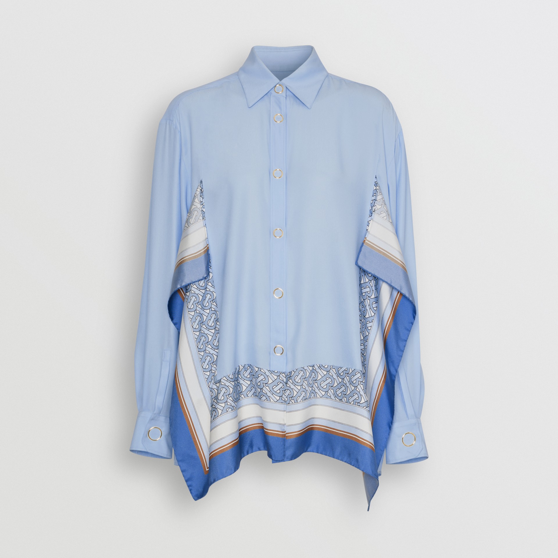 oversized monogram shirt