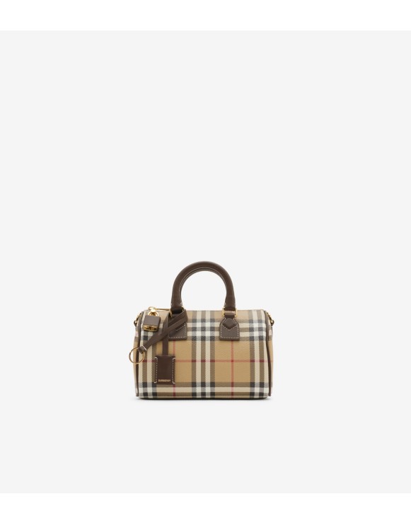 Mini Check Bowling Bag