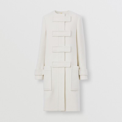 duffle coat white
