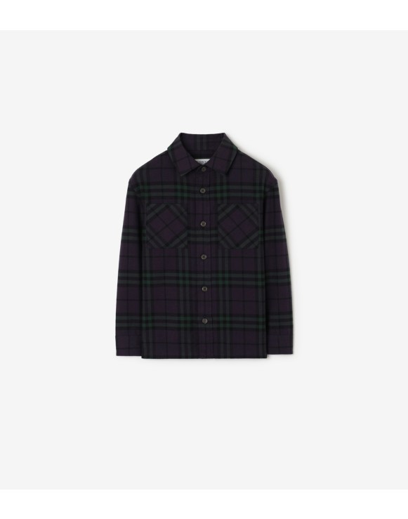 Check Cotton Shirt