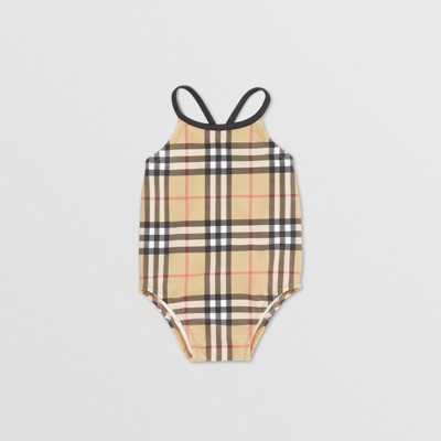 burberry toddler bathing suit