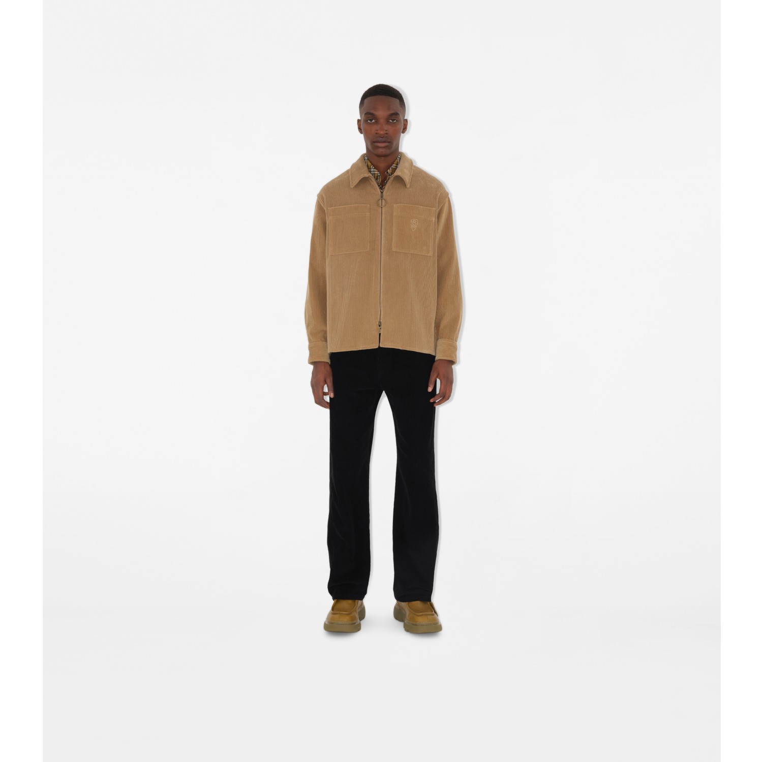 Relaxed Fit Corduroy Shirt