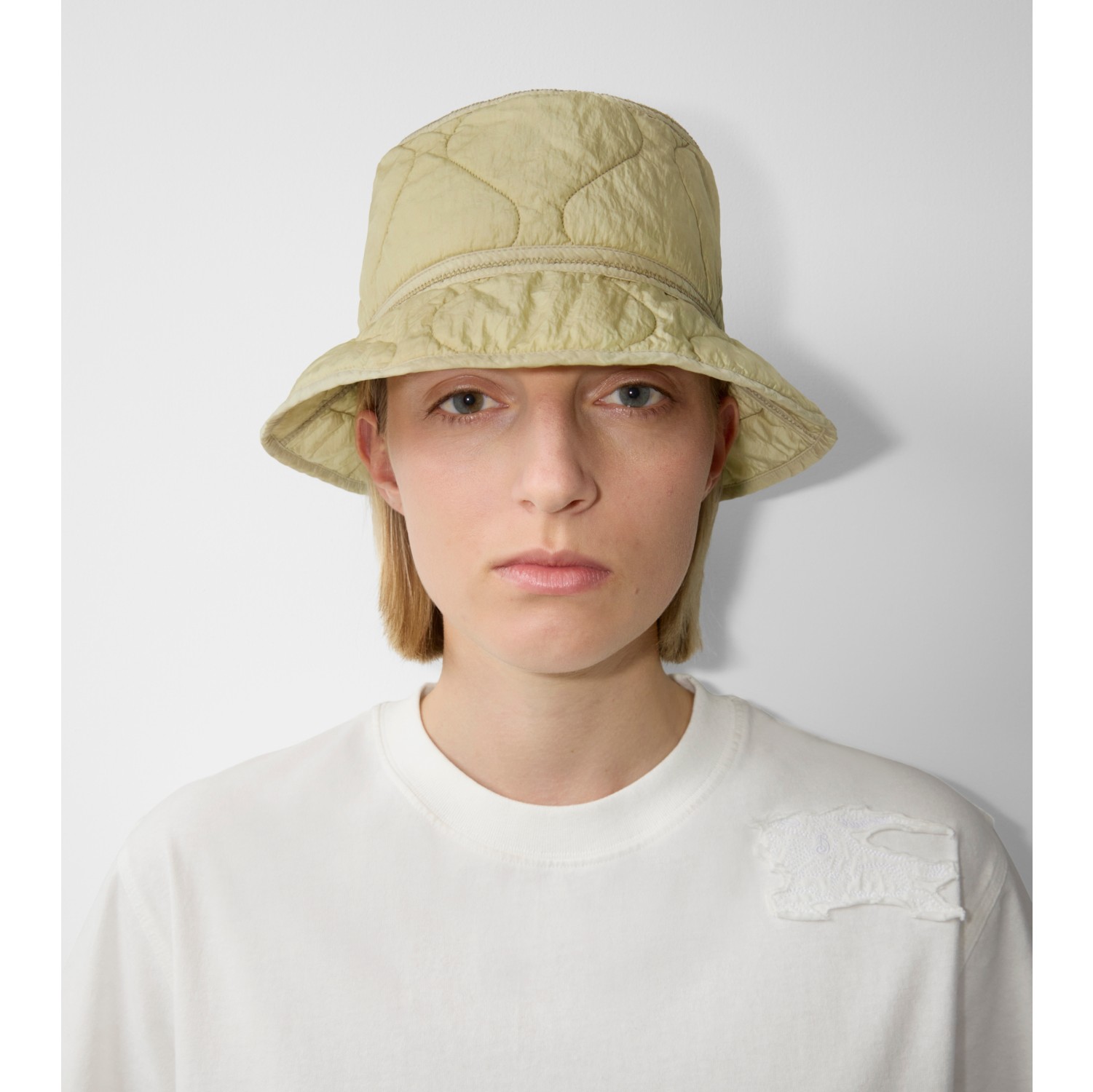 Quilted Nylon Bucket Hat