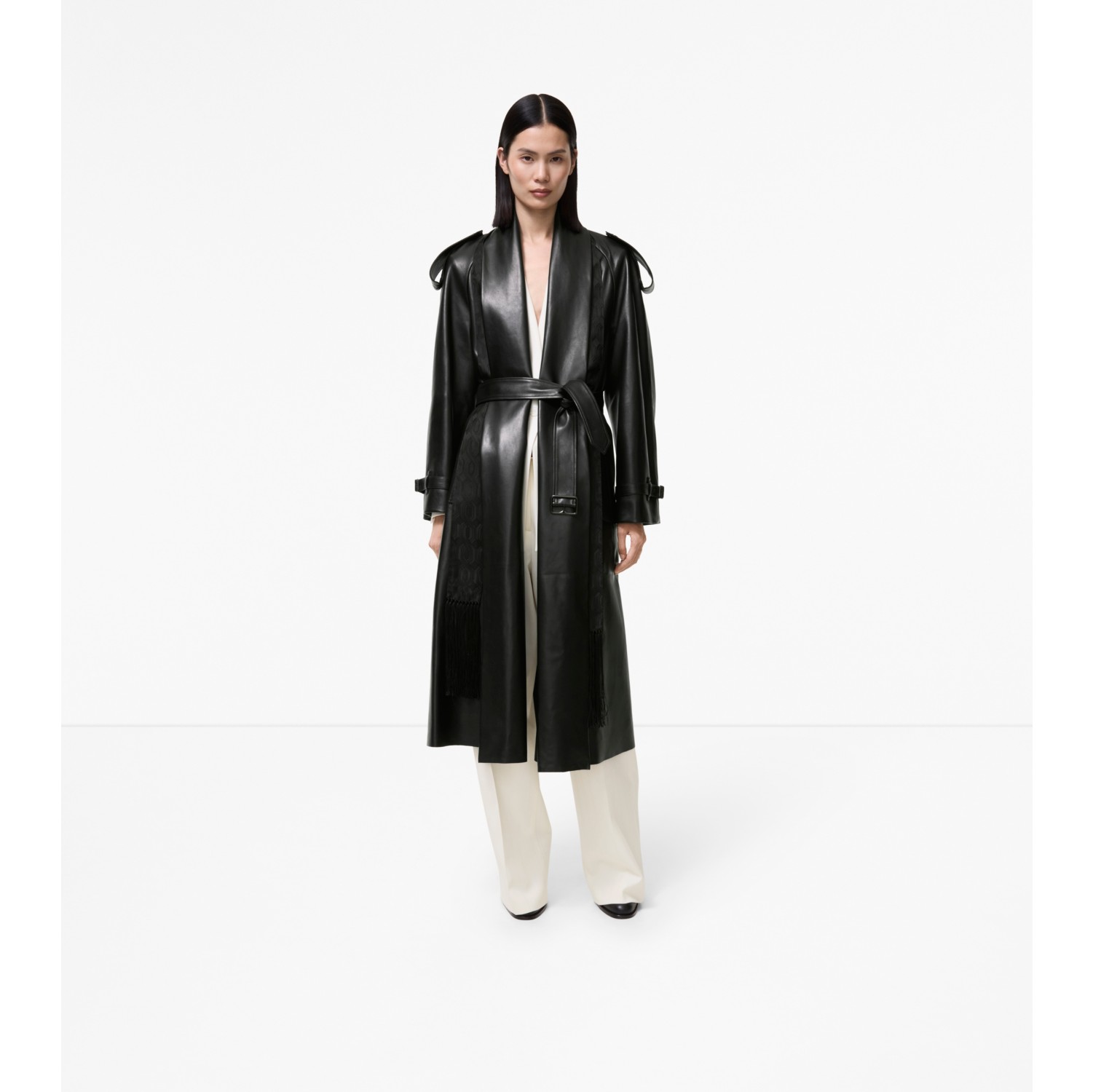 Leather Lemlair Coat