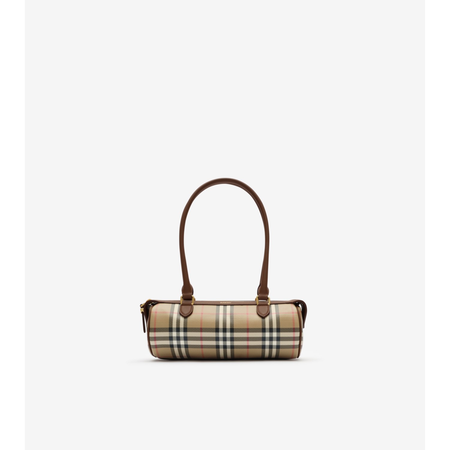 Mini Check Barrel Bag - thumbnail 7