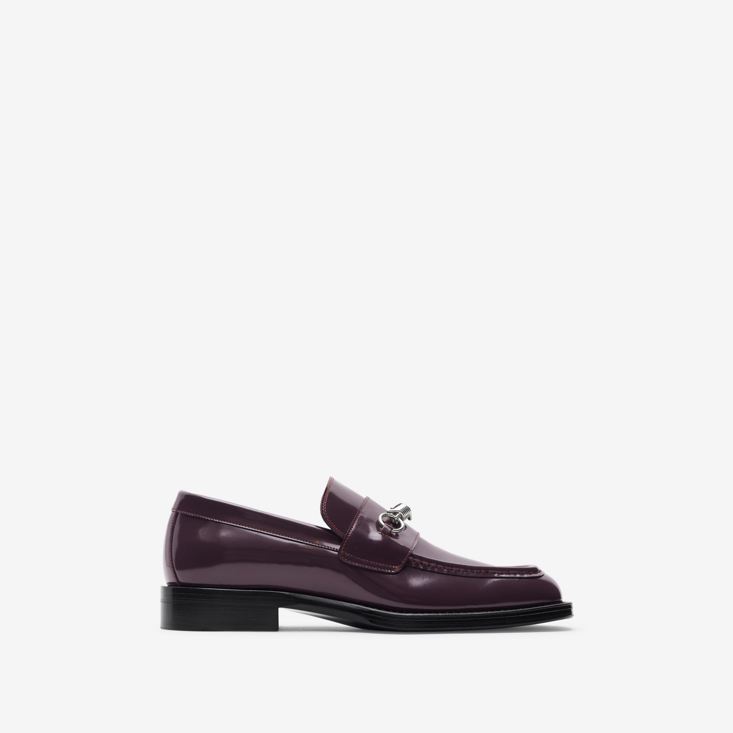 Leather Barbed Loafers
