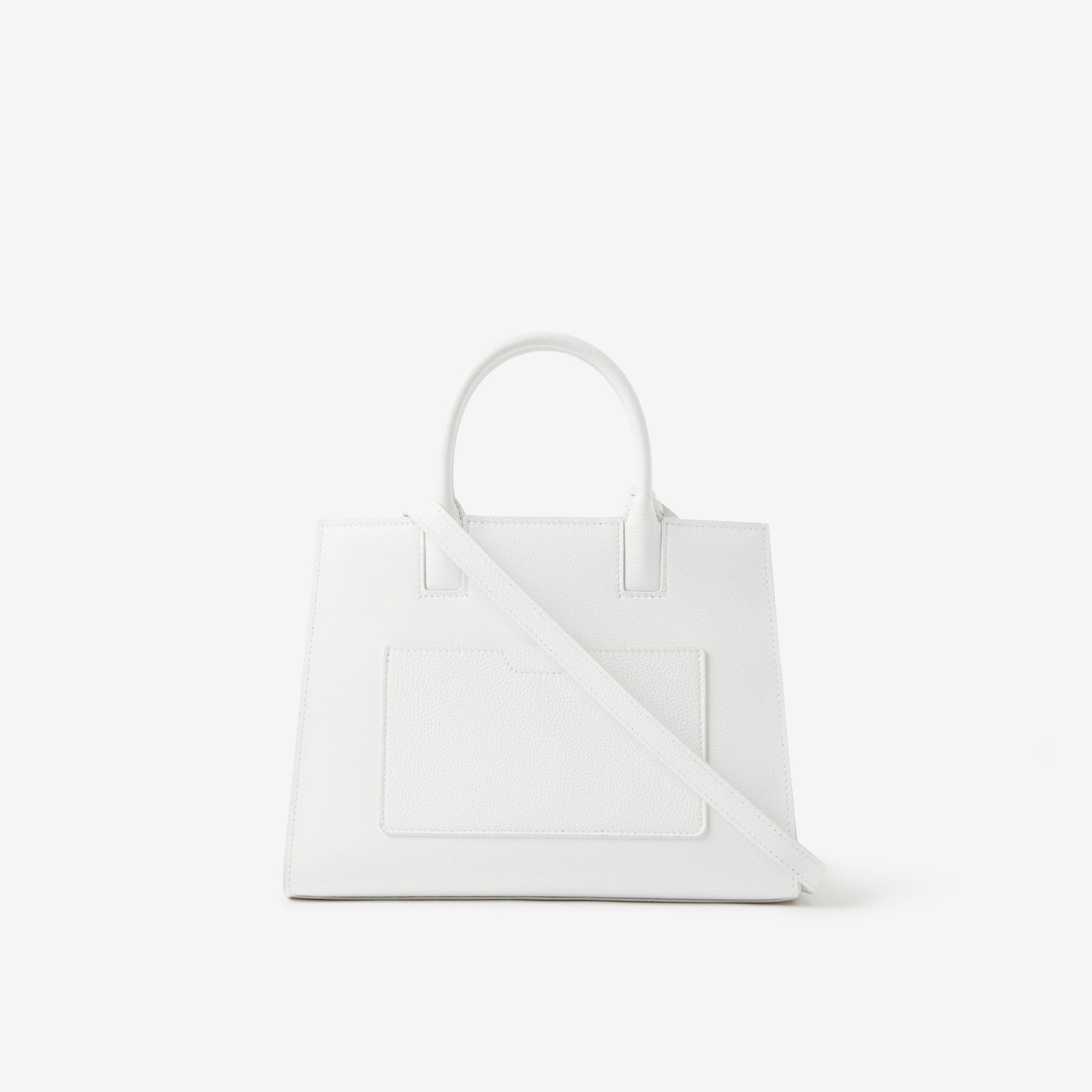 Mini Frances Bag in Optic White - Women | Burberry® Official - 3