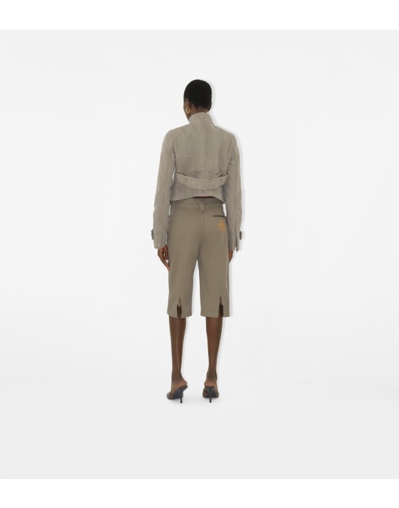 B Crest Cotton Tailored Jacket