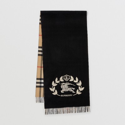 black burberry scarf
