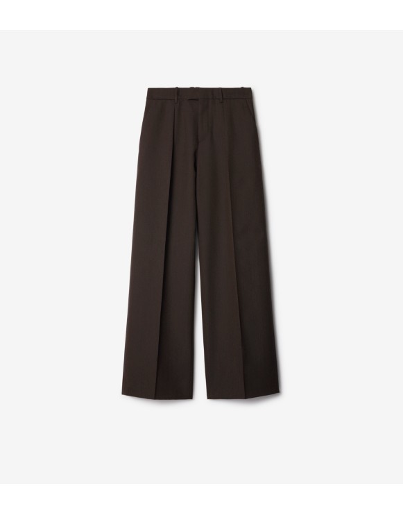 Wool Tailored Trousers