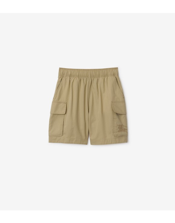 Cotton Blend Shorts