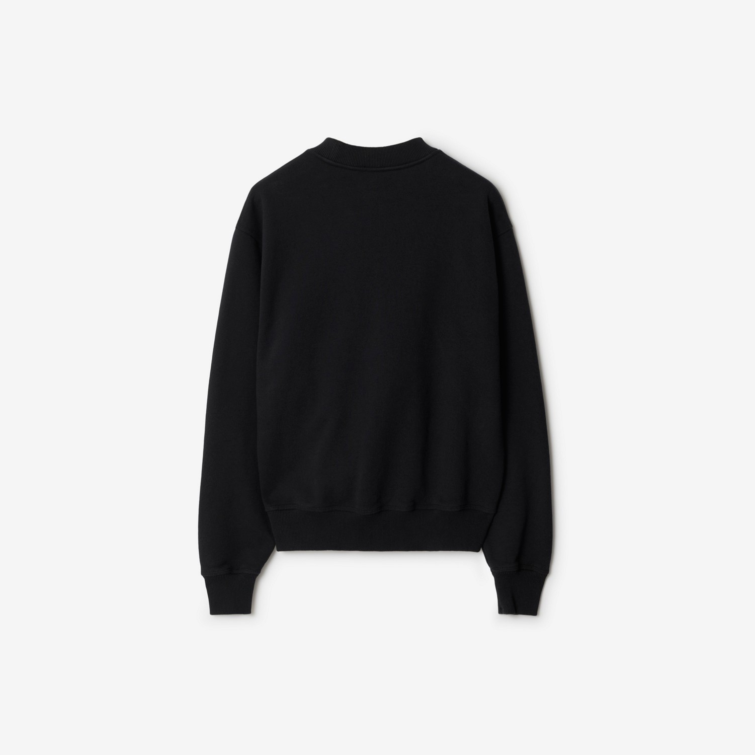 コットンスウェット (ブラック) - メンズ, コットン | Burberry コットンスウェット (ブラック) - メンズ, コットン | Burberry