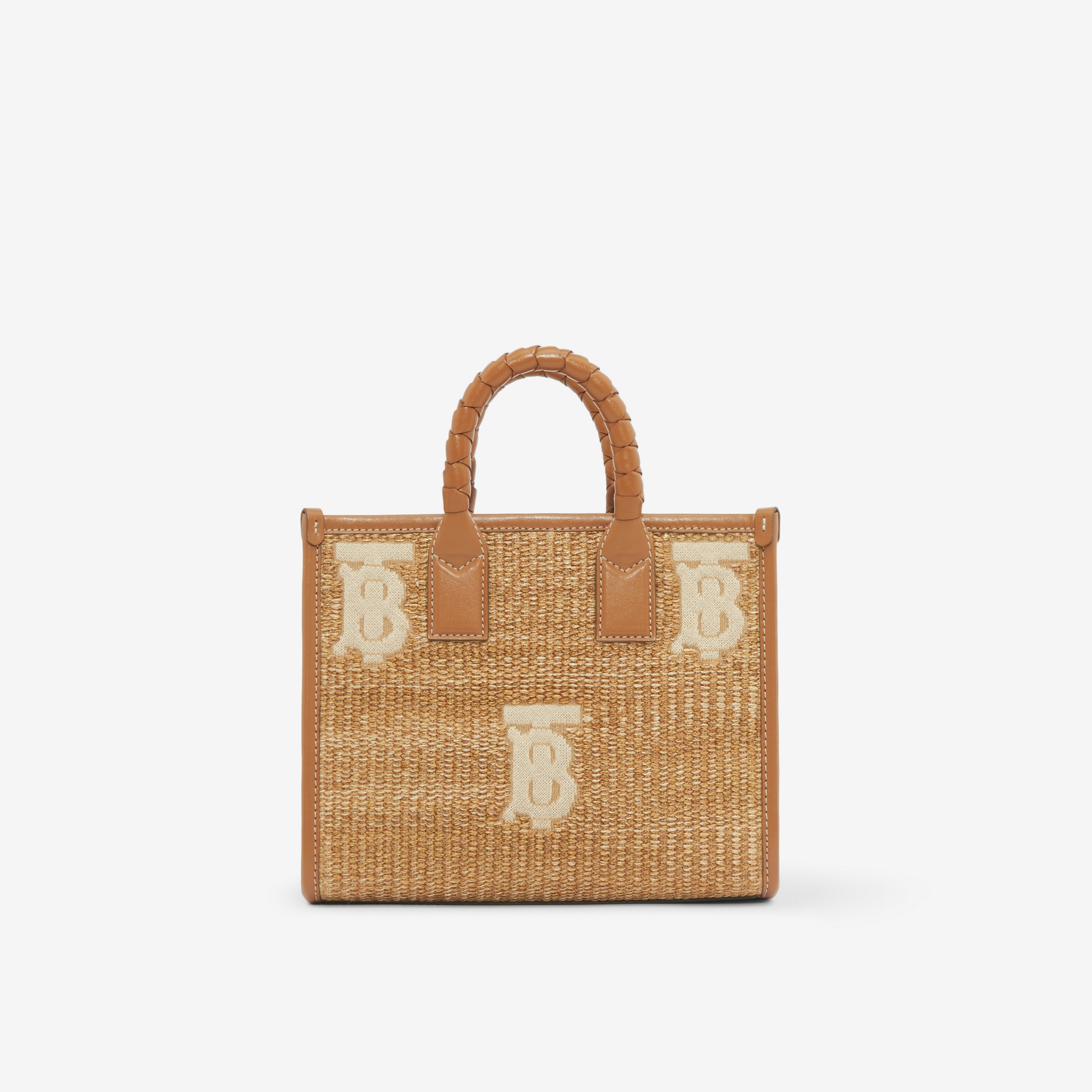 Minibolso tote Freya (Natural) - Mujer | Burberry® oficial - 1