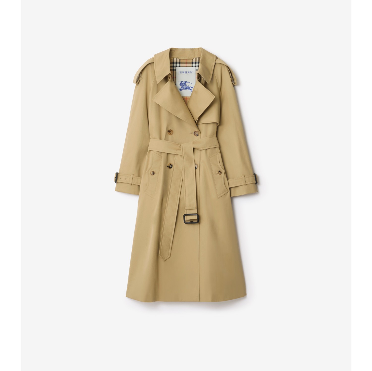 Long Gabardine Fitzrovia Trench Coat