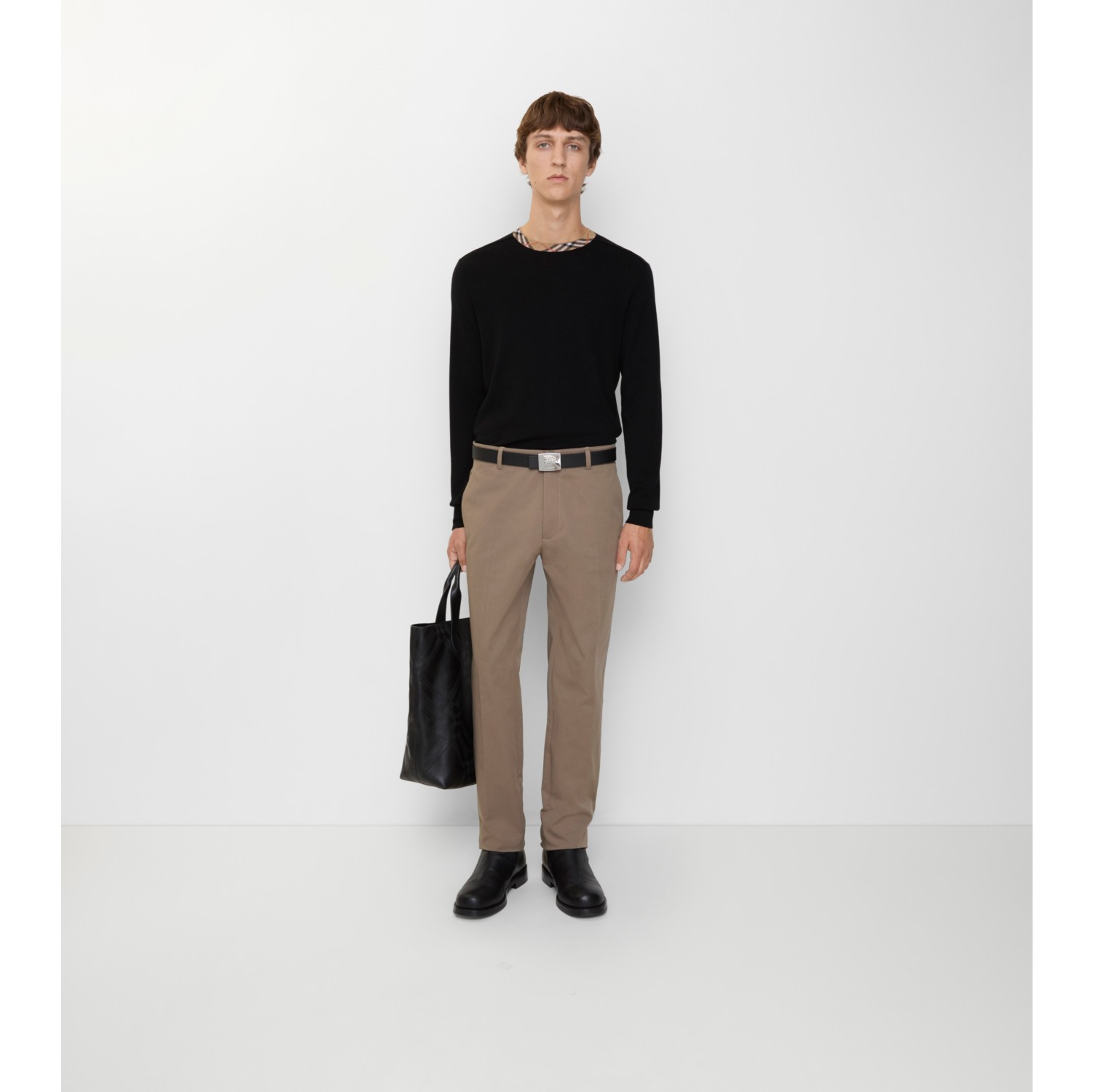 Pantalon chino en coton