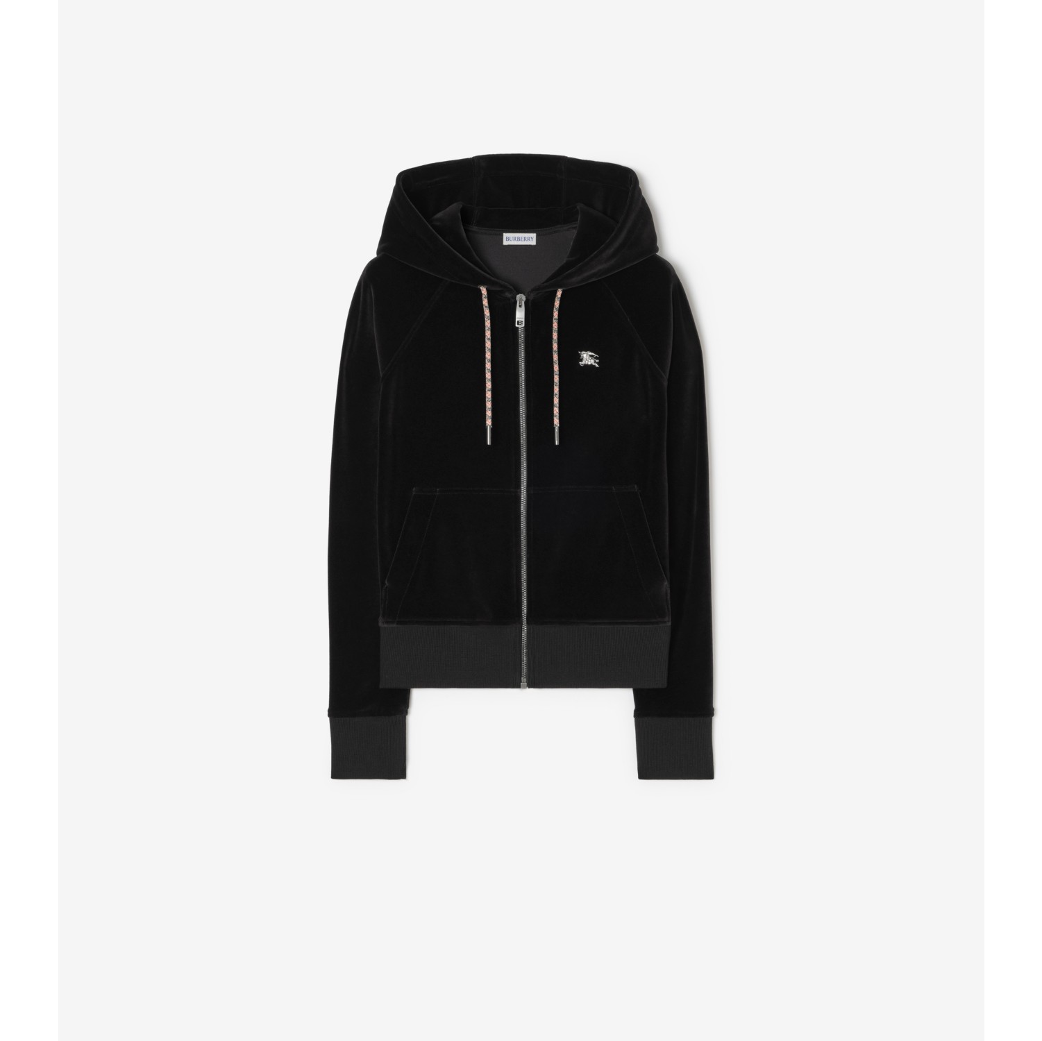 Knight Jewel Velour Zip Hoodie