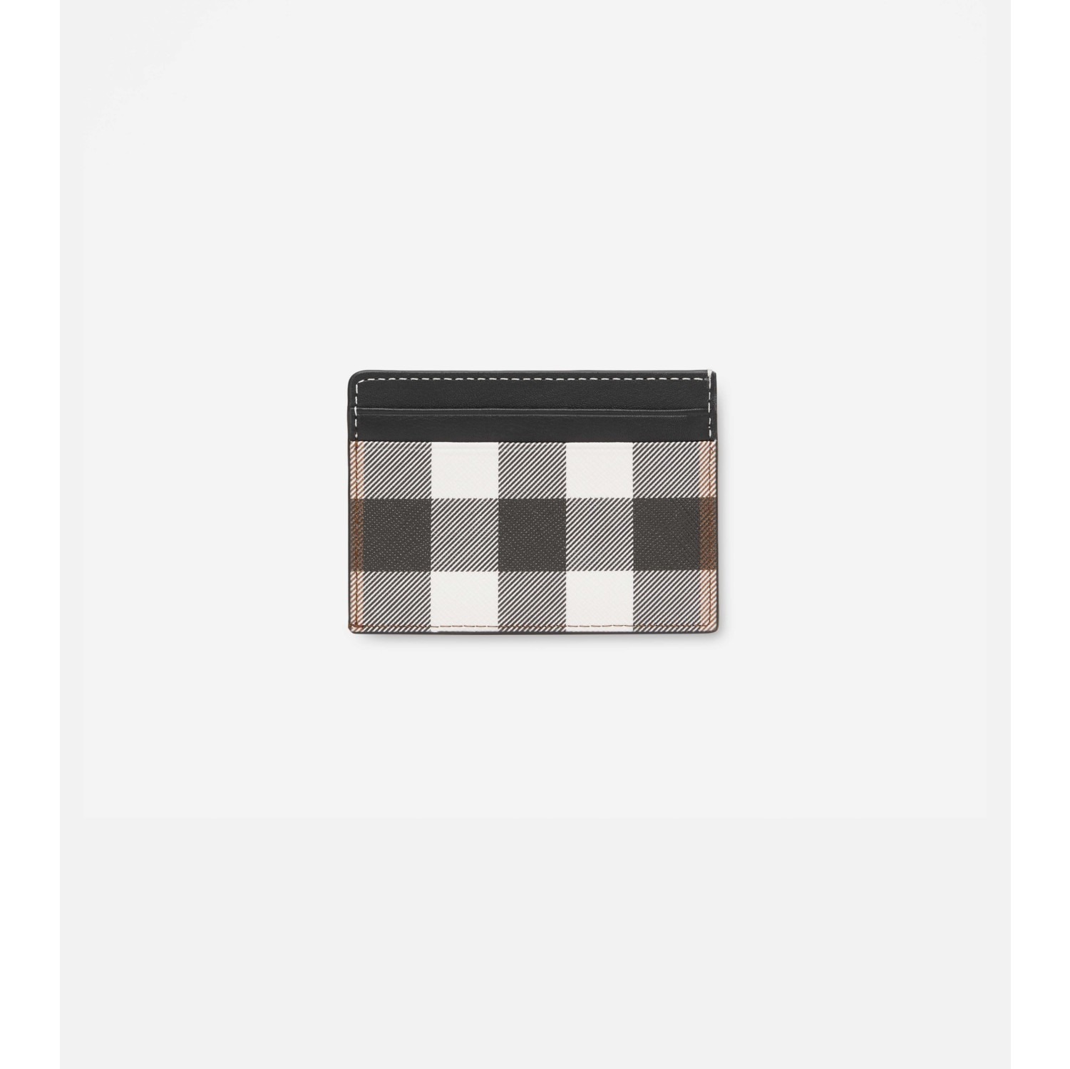 Porte-cartes en cuir et Check